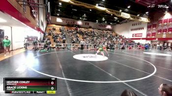 135 lbs Champ. Round 1 - Gracie Licking, Pinedale vs Heather Conley, Newcastle