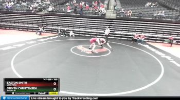 160 lbs Champ. Round 2 - Easton Smith, Lone Peak vs Steven Christensen, Riverton