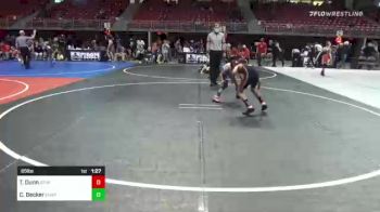 65 lbs Semifinal - Tyce Dunn, Sturgis vs Casen Becker, Chaparral WC