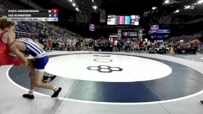 106 lbs Cons. Rd Of 64 - Kosta Hatzigeorgiou, MO vs Ace Schweitzer, NE
