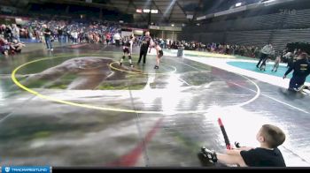 82 lbs Champ. Round 1 - Macee Pell, Cashmere Wrestling Club vs Azaria Magnuson, Marysville Wrestling Club