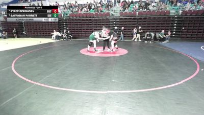 235 lbs Consolation - Rylee Berghorn, Hartsville vs Savannah Parrett, River Bluff