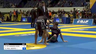 EMILIO ALEJANDRO HERNANDEZ RODRI vs GIANNI PAUL GRIPPO 2022 World IBJJF Jiu-Jitsu No-Gi Championship