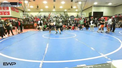 285 lbs Consi Of 16 #2 - Sabre Jackson, Coweta vs Lariat Hammons, Wilburton Schools