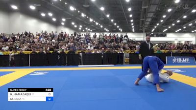 REDA HAMAZAQUI vs MARCUS RUIZ 2024 World Masters IBJJF Jiu-Jitsu Championship