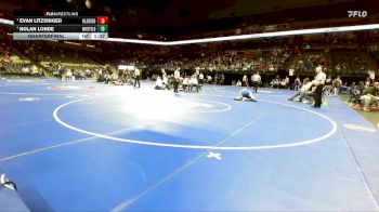 113 Class 3 lbs Quarterfinal - Evan Litzsinger, Hillsboro vs Nolan Londe, Whitfield