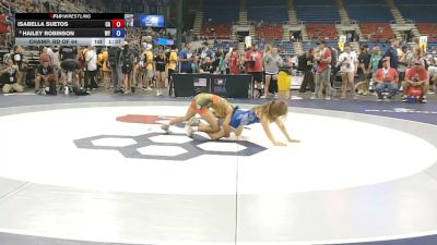105 lbs Champ. Rd Of 64 - Isabella Suetos, California vs Hailey Robinson, Wyoming