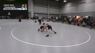 126 lbs Champ. Rd Of 32 - Charley Eaton, Hawkeye Wrestling Academy vs Cillian Vroman, B.A.M. Training Center