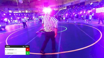 156 lbs Round Of 16 - Kawika Freeman, Chain Wrestling vs Logan Johnson, Colorado Top Team