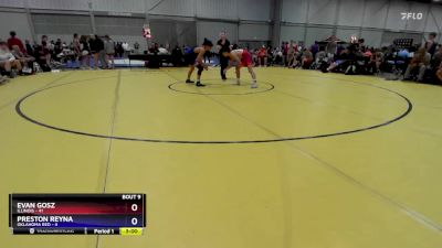 150 lbs Quarters & 1st Wb (16 Team) - Evan Gosz, Illinois vs Preston Reyna, Oklahoma Red