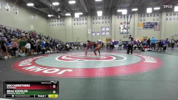 215 lbs Champ. Round 2 - Beau Koogler, Franklin Road Aca. vs Ian Carrethers, Blackman