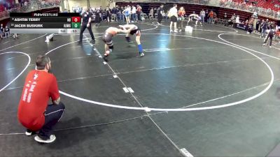 95 lbs Cons. Round 3 - Ashtin Terry, Nebraska Boyz vs Jacen Buskirk, Hemingford Jr Wrestling Club