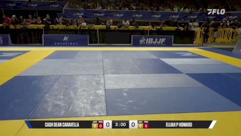 Cash Dean Caravella vs Elijah P Howard 2026 Pan Kids Jiu-Jitsu IBJJF Championship