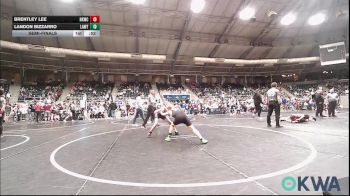 100 lbs Semifinal - Brentley Lee, Henryetta Knights Wrestling Club vs Landon Bizzarro, Lawton Legends Youth Wrestling