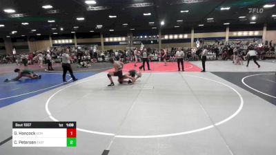 144 lbs Round Of 32 - Grant Hancock, Scripps Ranch HS vs Clark Petersen, East Idaho Elite