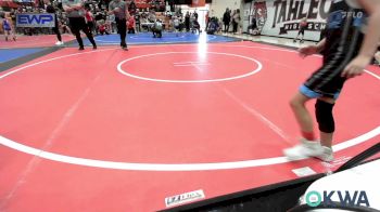 60 lbs Quarterfinal - Knox Perkins, Tahlequah Wrestling Club vs Logan Davis, Hulbert