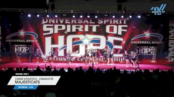 Cheer Athletics - Charlotte - MajestiCats [2025 L2 - U16 Day !] 2025 Spirit of Hope Grand Nationals