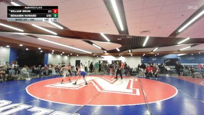 105 lbs 5th Place Match - Benjamin Howard, Glenn Ferry Wrestling Club vs William Bruni, Small Town Grims