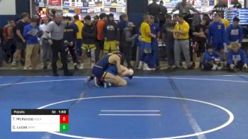 145 lbs Prelims - Tristan McKenzie, Moeller-OH vs Connor Lucas, Derry