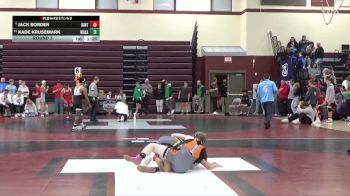 132 lbs Round 3 - Jack Border, Hinton vs Kade Krusemark, Waterloo East