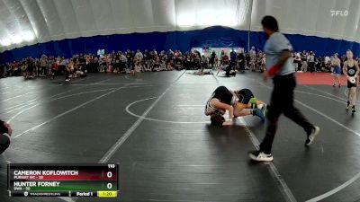 110 lbs Round 1 (6 Team) - Hunter Forney, DWA vs Cameron Koflowitch, Pursuit WC