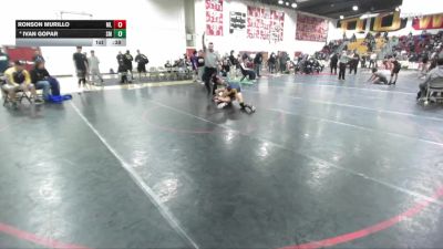 120 lbs Cons. Round 3 - Ivan Gopar, Santa Monica vs Ronson Murillo, MoanaLua