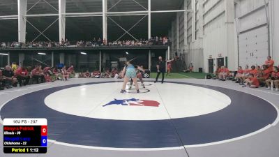 207 lbs Kimyra Patrick, Illinois vs Abagail Lacy, Oklahoma