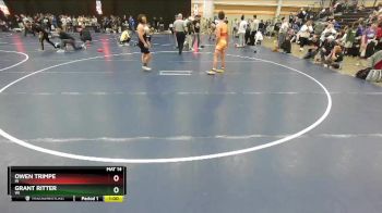 138 lbs Cons. Round 2 - Grant Ritter, WI vs Owen Trimpe, IN