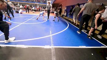 61 lbs Final - Luke Minihan, Collinsville Cardinal Youth Wrestling vs Beau McDonald, Owasso Takedown Club