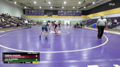 138 lbs Cons. Round 3 - Terran Manson, Central Valley Wrestling Club vs Leo Blanding, Unaffiliated