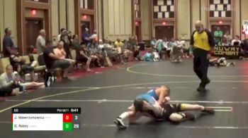 60 lbs Round 4 (6 Team) - Garrett Raley, Florida Scorpions WC vs Jax Wawrzynowicz, MI Pittbulls
