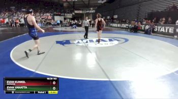 1B/2B 182 Cons. Round 2 - Evan Kunkel, Napavine vs Evan Vanatta, Tonasket