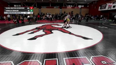 145 lbs 3rd Place Match - Arielle Zeidler, Casa Grande vs Elena Nguyen-schertzer, Granada