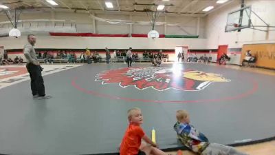 90-97 lbs Round 3 - Hayden Robinson, Thermopolis Middle School vs Janessa Cook, Powell Middle School