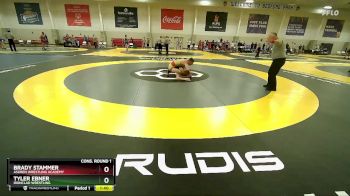 160 lbs Cons. Round 1 - Tyler Ebner, Ironclad Wrestling vs Brady Stammer, Askren Wrestling Academy