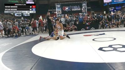 175 lbs Champ. Rd Of 64 - Peter Mikedis, New York vs Dylan Moore, Missouri