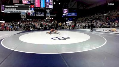 126 lbs Champ. Rd Of 128 - Breidyn Ralls, AZ vs Caleb Hennig, TX