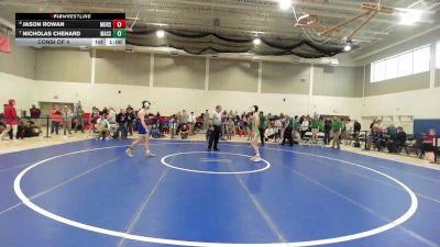 138 lbs Consi Of 4 - Jason Rowan, Morse vs Nicholas Chenard, Massabesic