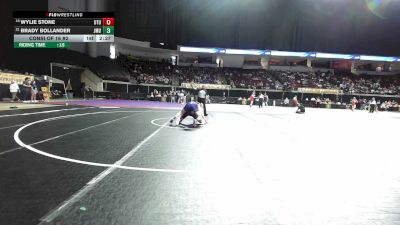 149 lbs Consi Of 16 #2 - Wylie Stone, Utah Tech vs Brady Bollander, James Madison