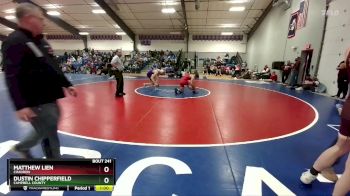 144 lbs Cons. Round 3 - Dustin Chipperfield, Campbell County vs Matthew Lien, Chadron