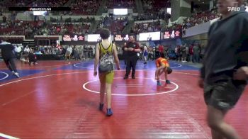 94 lbs Cons. Round 2 - Breyer Kinsey, Butte Wrestling Club vs Ben Vanderpool, Catahoula Wrestling