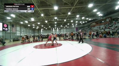 175 lbs Cons. Round 5 - Brenan Patton, Big Cat Wrestling Club vs Kemble Maule, Askeo International Mat Club