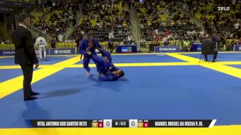 Manoel Miguel Da Rocha P. Jr. vs Vital Antonio Dos Santos Neto 2025 World Jiu-Jitsu IBJJF Championship