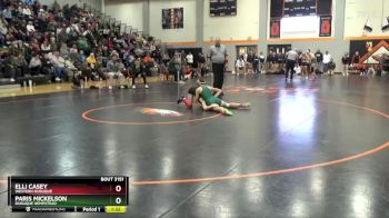 105 lbs Cons. Round 2 - Elli Casey, Western Dubuque vs Paris Mickelson, Dubuque Hempstead