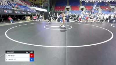 120 lbs Cons 32 #2 - Caleb Arroyo, IA vs Elijah Collick, MD