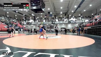 126 lbs Round Of 16 - Remi Gokey, Tecumseh HS Girls vs Brileigh Richardson, Sapulpa High School Girls