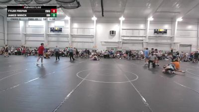 80 lbs Round 4 (8 Team) - James Wirick, Donahue WA vs Tyler Frepan, Contenders WA Green