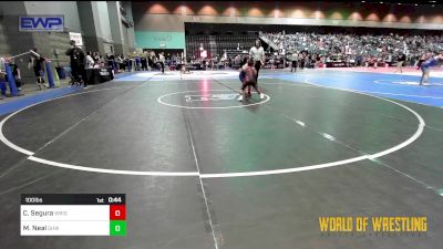 100 lbs Rr Rnd 3 - Charlotte Segura, Wright Wrestling Academy vs Madison Neal, Greater Heights Wrestling