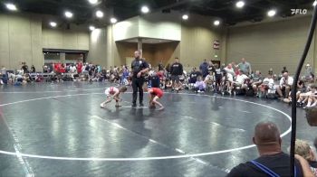 55 lbs Round 4 (8 Team) - Brantley Dalton, Indiana Outlaws vs Carter Brock, Panhandle Pittbulls