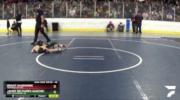 46 lbs Cons. Round 5 - Javier Belmares-Sanchez, West Bloomfield WC vs Grant Handwerk, Traverse City WC